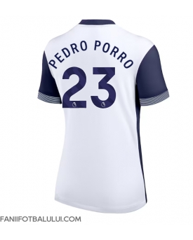 Tottenham Hotspur Pedro Porro #23 Tricou Fotbal Replică 2024-25 Femei Acasa